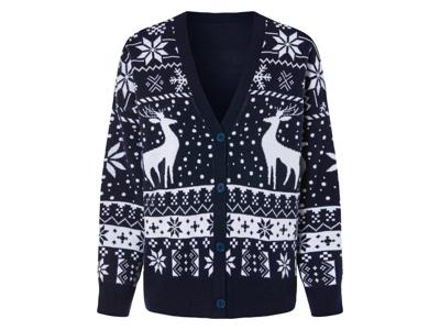 esmara Dames kerstvest (Marineblauw, XS (32/34))