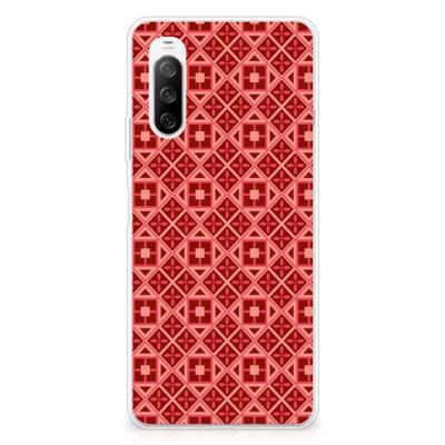 Sony Xperia 10 III | TPU bumper | Batik Rood
