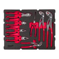 Milwaukee Foam inlay geschikt voor alle PACKOUT™ gereedschapskoffers met lades met tangen | 8-delig - 4932493643
