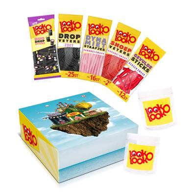 Look-O-Look zoete mix snoeppakket - giftbox - 631g