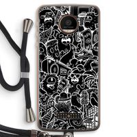 Vexx Black City : Motorola Moto Z Force Transparant Hoesje met koord