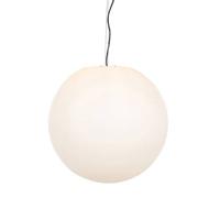 QAZQA Moderne buiten hanglamp wit 56 cm IP65 - Nura - thumbnail