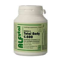 Total body C-500 zuurvrij/25% vetoplosbaar 90 Vegetarische capsules