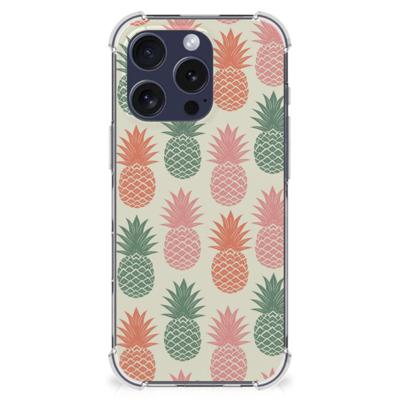 iPhone 16 Pro Beschermhoes Ananas iPhone 16 Pro Beschermhoes Ananas