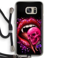 Dodelijk zoet: Samsung Galaxy S7 Transparant Hoesje met koord