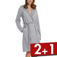 Schiesser Essentials Light Terry Cloth Bathrobe - thumbnail