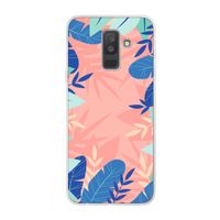 Tropisch: Samsung Galaxy A6 Plus (2018) Transparant Hoesje