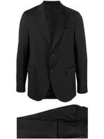 Lardini costume à veste à simple boutonnage - Noir - thumbnail