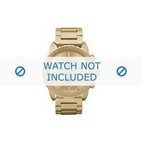 Diesel horlogeband DZ5302 Staal Goud 22mm - thumbnail