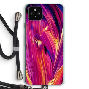 Phoenix: Pixel 5a 5G Transparant Hoesje met koord