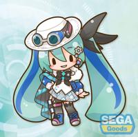 Character Vocal Series 01: Hatsune Miku Fuwa Petit Plush Figure Hatsune Miku Miku with you 2025 LL 45 cm