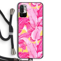 Pink Banana: Xiaomi Redmi Note 10 5G Transparant Hoesje met koord
