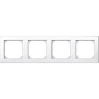 Merten 478419 Afdekking Frame M-Smart Polar-wit (glanzend) 1 stuk(s)