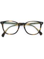 Oliver Peoples lunettes "Finley" - Marron