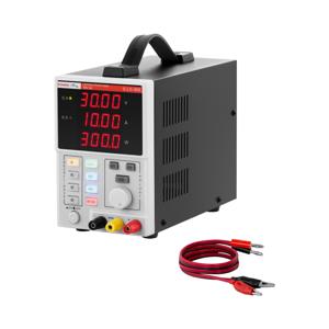Laboratorium voeding - 0 - 30 V - 0-10 A DC - 300 W - 4 geheugenlocaties - 4-cijferig LED - weergave