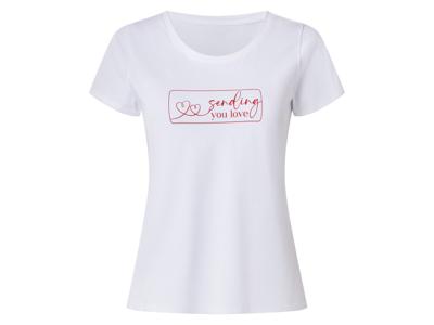 esmara Dames T-shirt (Wit, L (44/46)) esmara Dames T-shirt (Wit, L (44/46))