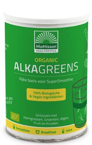 Mattisson AlkaGreens Organic Poeder
