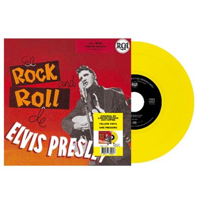 Elvis Presley - El Rock and Roll De Elvis Presley (Geel Vinyl) 7"