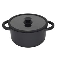 Braadpan/stoofpan - cast aluminium - 5 liter - dia 24 cm - antraciet - stoofpotten/stoofvlees Braadpan/stoofpan - cast aluminium - 5 liter - dia 24 cm - antraciet - stoofpotten/stoofvlees