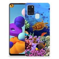 Samsung Galaxy A21s | TPU Hoesje | Vissen