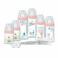 Baby flessenset Dodie Roze 8 Onderdelen