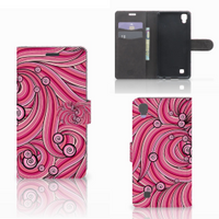 LG X Power Hoesje Swirl Pink - thumbnail