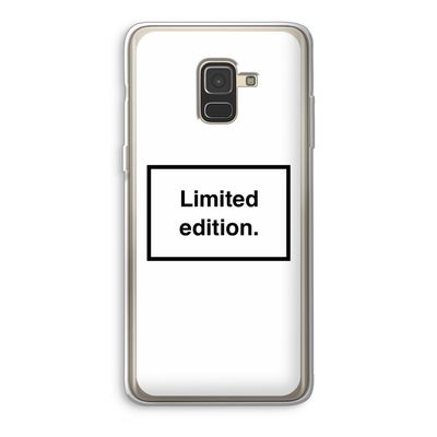 Limited edition: Samsung Galaxy A8 (2018) Transparant Hoesje