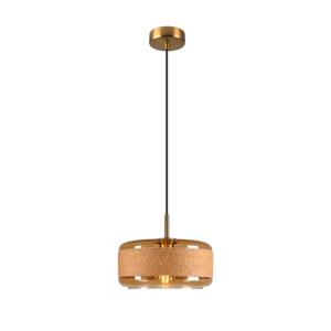SLV HanglampPantilo Rope 27 amber glas - Ø 27cm - 1007599