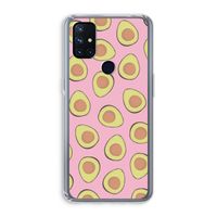 Dancing avocados: OnePlus Nord N10 5G Transparant Hoesje