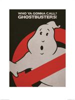Kunstdruk Ghostbusters - Logo 60x80cm