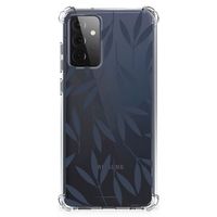 Samsung Galaxy A72 4G/5G Case Leaves Blue