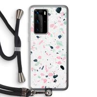 Terrazzo N°3: Huawei P40 Pro Transparant Hoesje met koord