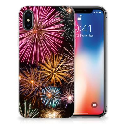 Apple iPhone X | Xs | Sillicone Back Cover | Vuurwerk