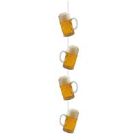 Bierslinger - 100 x 25 cm - papier - oktoberfest - bierpul - hangdecoratie