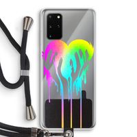 Hold My Heart: Samsung Galaxy S20 Plus Transparant Hoesje met koord