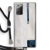 Meet you there: Samsung Galaxy Note 20 / Note 20 5G Transparant Hoesje met koord