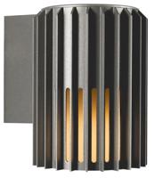 Nordlux Wandlamp Aludra rond E27 zilver antraciet IP54 - 4800941