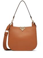 Valentino Garavani sac porté épaule à ornements Rockstud - Marron - thumbnail