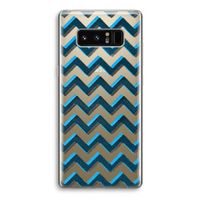 Onderbroken lijn: Samsung Galaxy Note 8 Transparant Hoesje