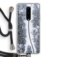 Snøfall: OnePlus 8 Transparant Hoesje met koord
