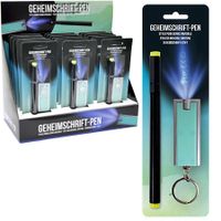 Geheimschriftpen met sleutelhanger