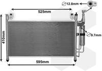 Van Wezel Airco condensor 27005236 - thumbnail