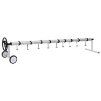 Zwembadhoesroller met roestvrijstalen frame