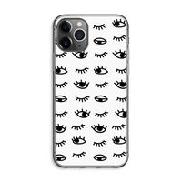 Eye pattern #2: iPhone 11 Pro Max Transparant Hoesje