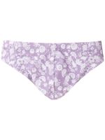 Amir Slama slip de bain imprimé - Violet - thumbnail