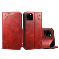 Voor iPhone 11 Pro barok eenvoudige horizontale Flip lederen draagtas met houder & kaartsleuven & portemonnee (rood) Voor iPhone 11 Pro barok eenvoudige horizontale Flip lederen draagtas met houder & kaartsleuven & portemonnee (rood)