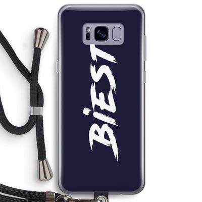 Biest: Samsung Galaxy S8 Plus Transparant Hoesje met koord