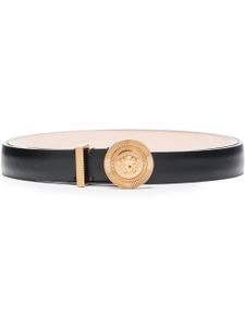 Versace ceinture Medusa Biggie en cuir - Noir