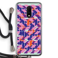 Skew Blush 3: OnePlus 7 Transparant Hoesje met koord
