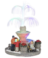 - Fiber optic fountain battery operated - Luville - thumbnail